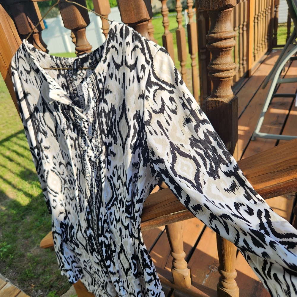 New Directions women's Blouse Size M - Picture 6 of 7